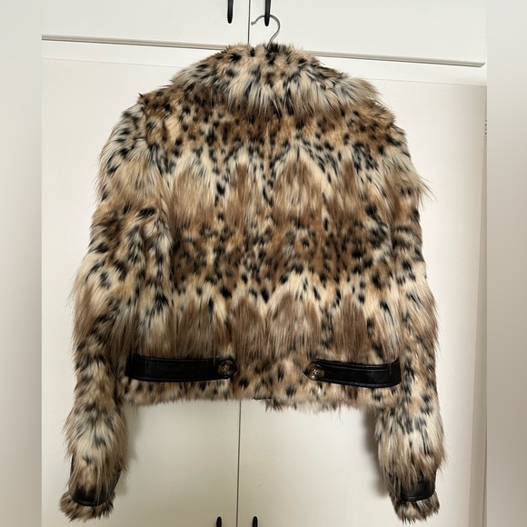 Majorelle faux fur jacket. Size S - Picture 3 of 3
